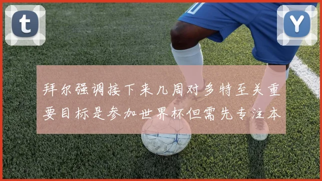 拜尔强调接下来几周对多特至关重要目标是参加世界杯但需先专注本赛季表现