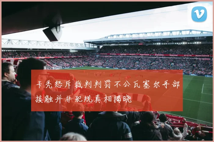 卡秃怒斥裁判判罚不公瓦塞尔手部接触并非犯规真相揭晓